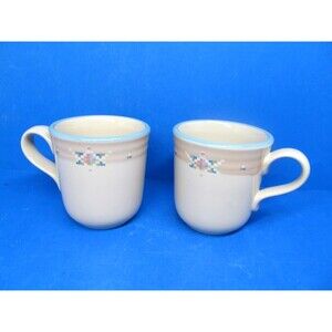 Noritake ARIZONA Stoneware Coffee Mugs Set of 2